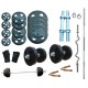 30 Kg Home Gym Package Of New designed Rubber plates + 4 Rods & Lots More